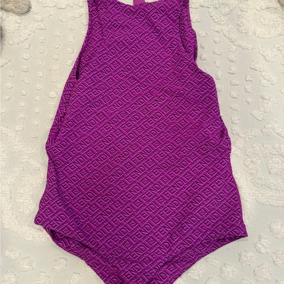 Fendi x Skims Vibrant Purple Logo Top - Picture 3 of 4